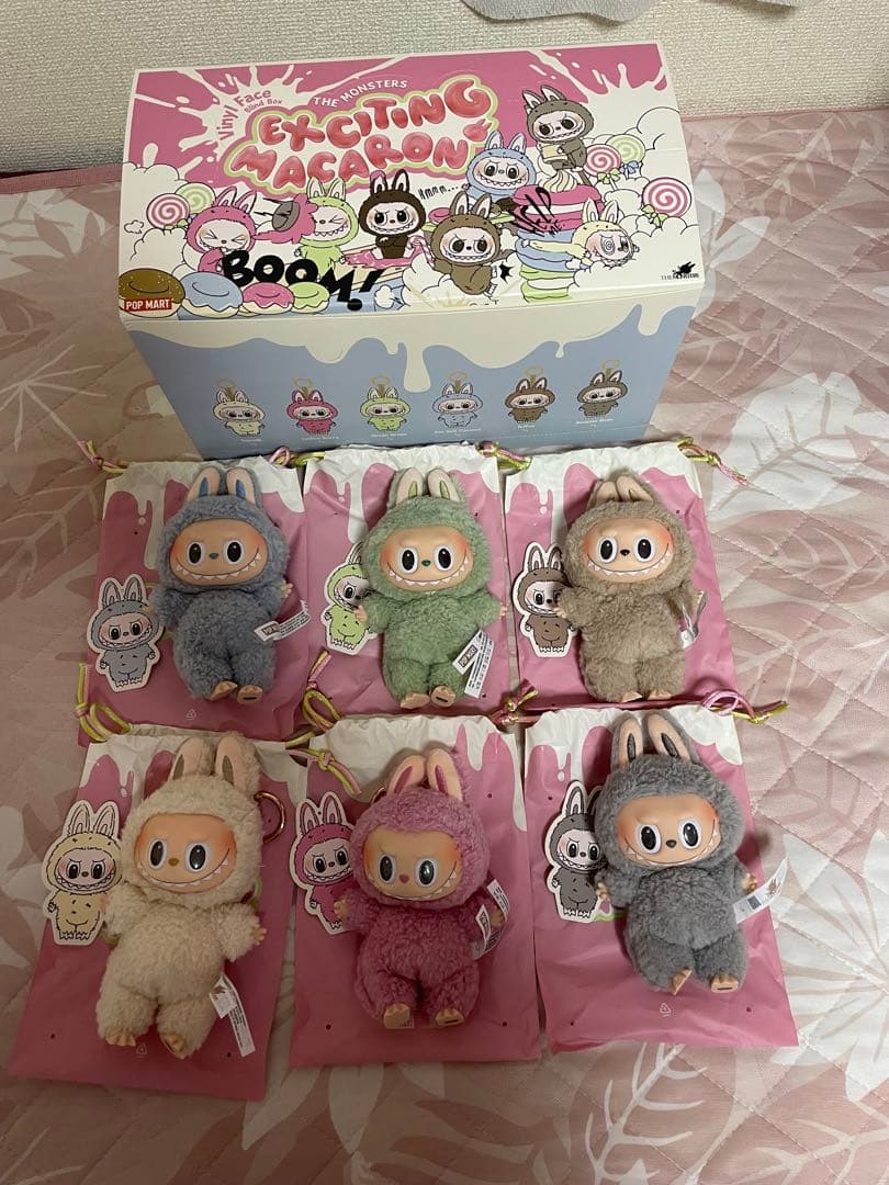 ラブブマカロン6体