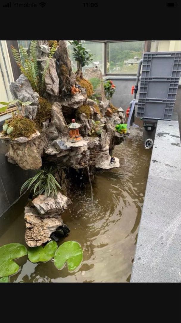 45w水中ポンプ付き万能濾過装置 池フィルター最高濾過装置(大自社製試しろ材付き