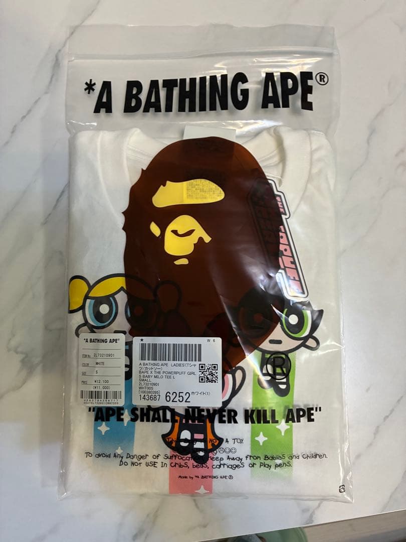 トップス THE POWERPUFF GIRLS X BAPE BABY MILO TEE