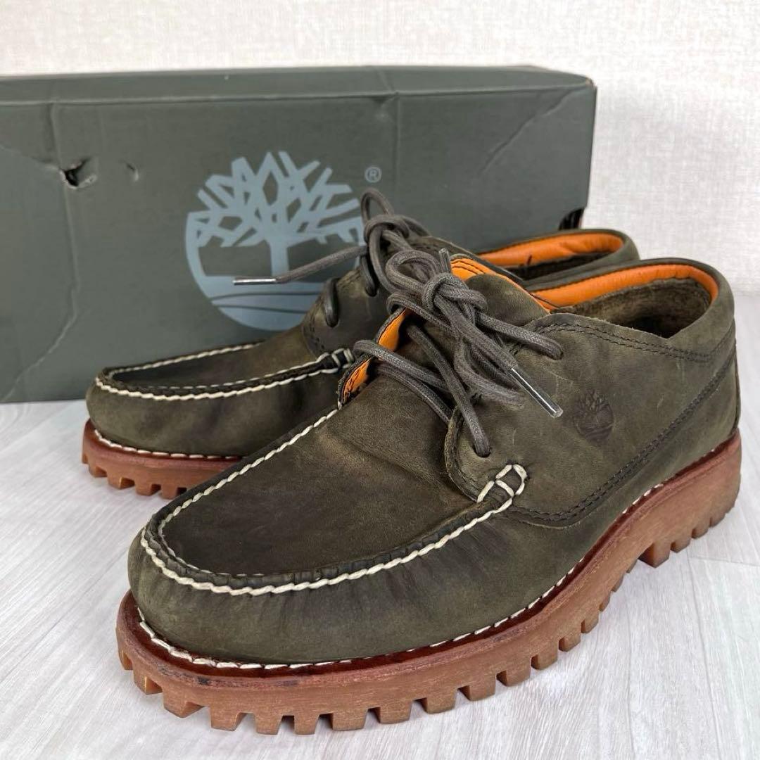 【美品】Timberland　3EYE ジャクソンズ ランディング モックトゥ