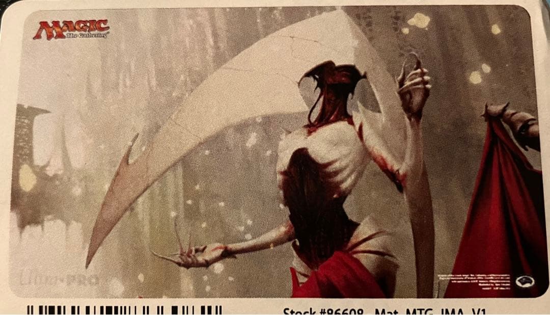 【MTG】新品プレイマット　大修道士、エリシュノーン　2017年　箱傷みあり