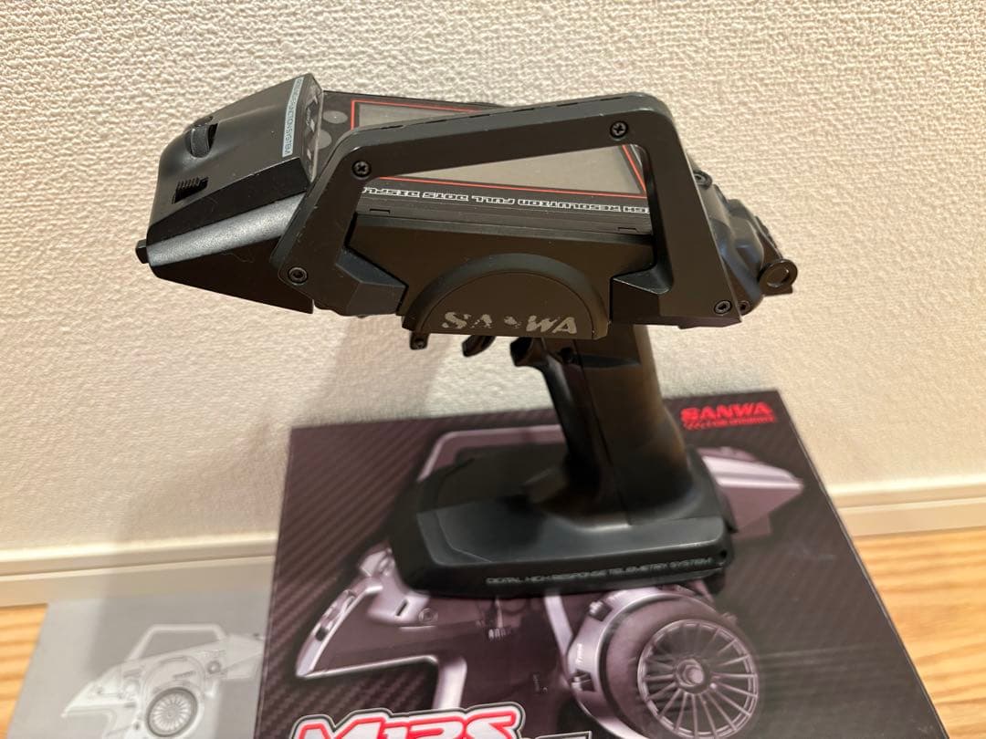 サンワ SANWA M12SRS 受信機 RX-482 リフェバッテリー2本付き