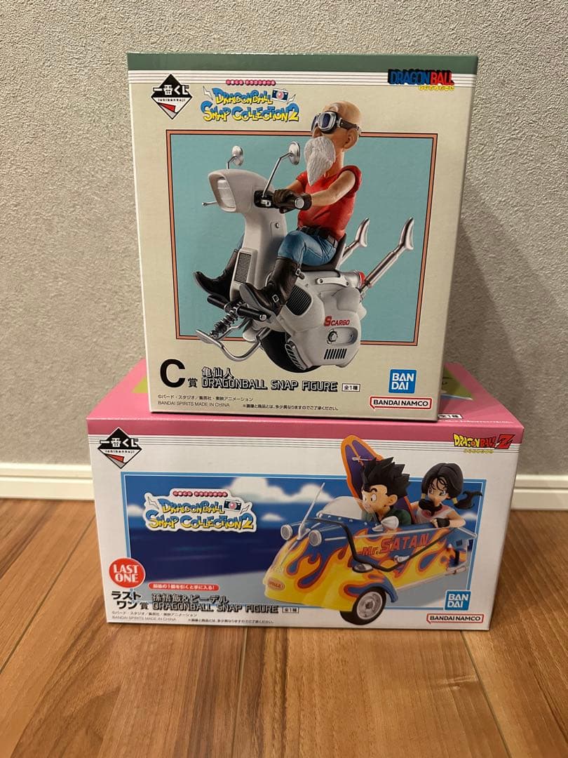 一番くじ　ドラゴンボール　C賞亀仙人　ラストワン賞　孫悟飯&ビーデル