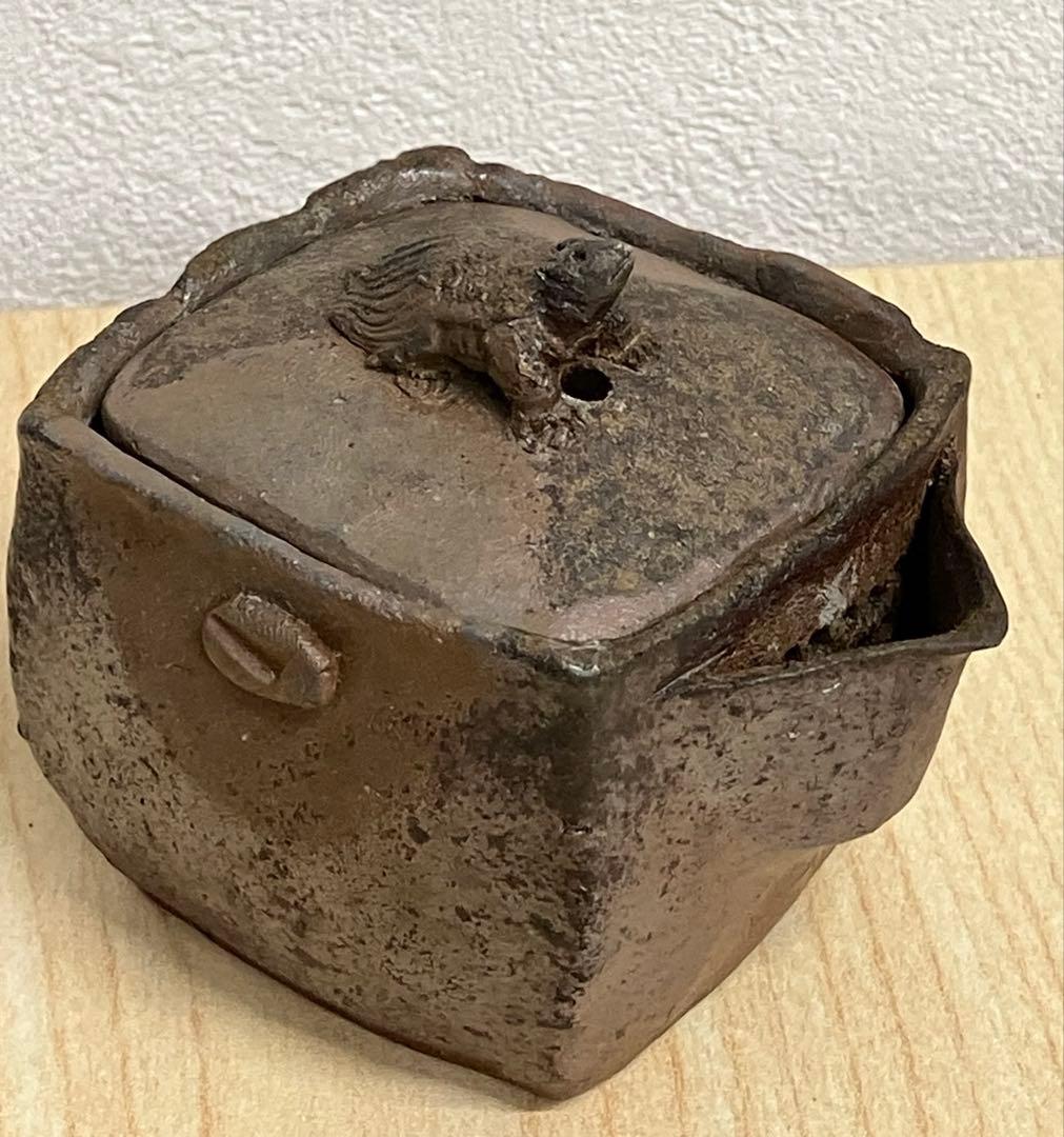 くろむ様　アンティーク　レトロ　備前焼 宝瓶 茶道具 煎茶器　煎茶道具