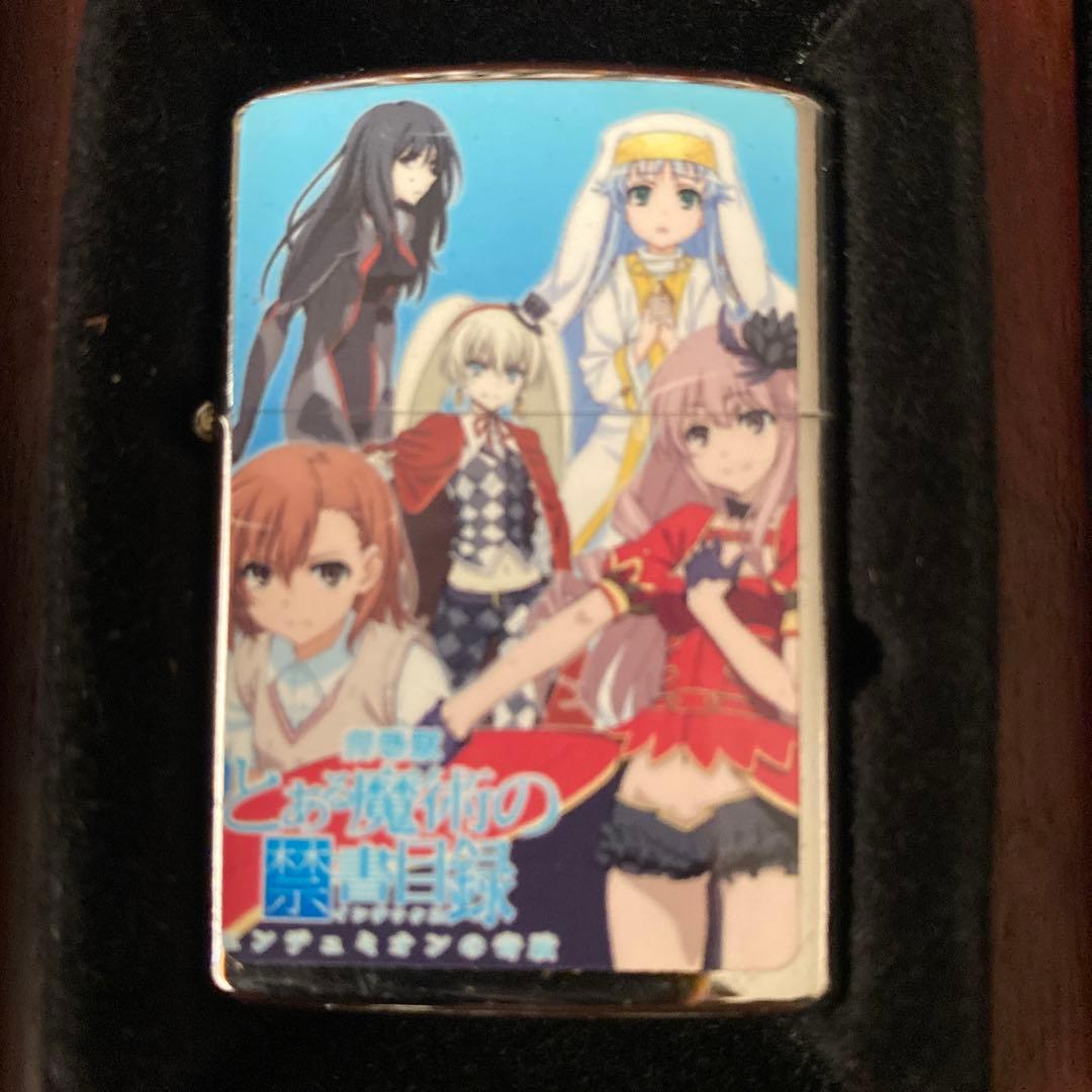 とある科学の超電磁砲　美少女　集合　オイルライター　zippo 風　TZ1