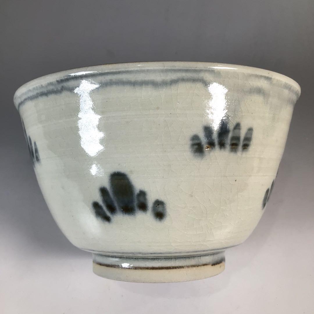 Ｎ３７８　茶碗　『延寿窯造』『表千家　堀内宗完　書付』『安南茶碗』　共箱　茶道具