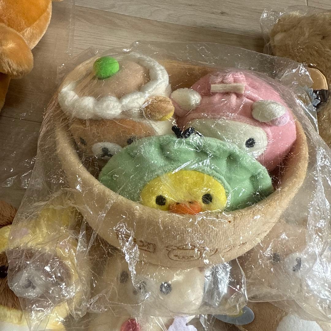 最終値段　リラックマ　コリラックマ　キイロイトリ　マスコット　ぬいぐるみセット