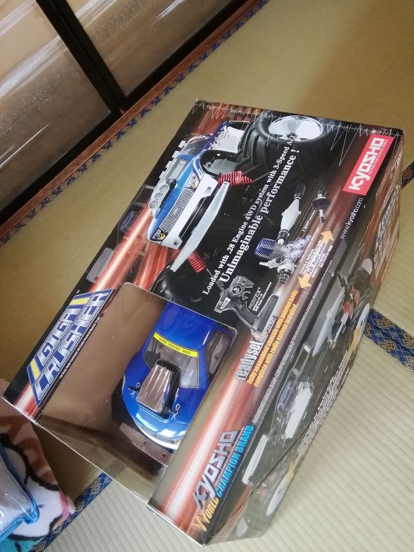 ▪大幅値下げ▪京商エンジンラジコンカー★ギガクラッシャー★新品未使用▪絶版品