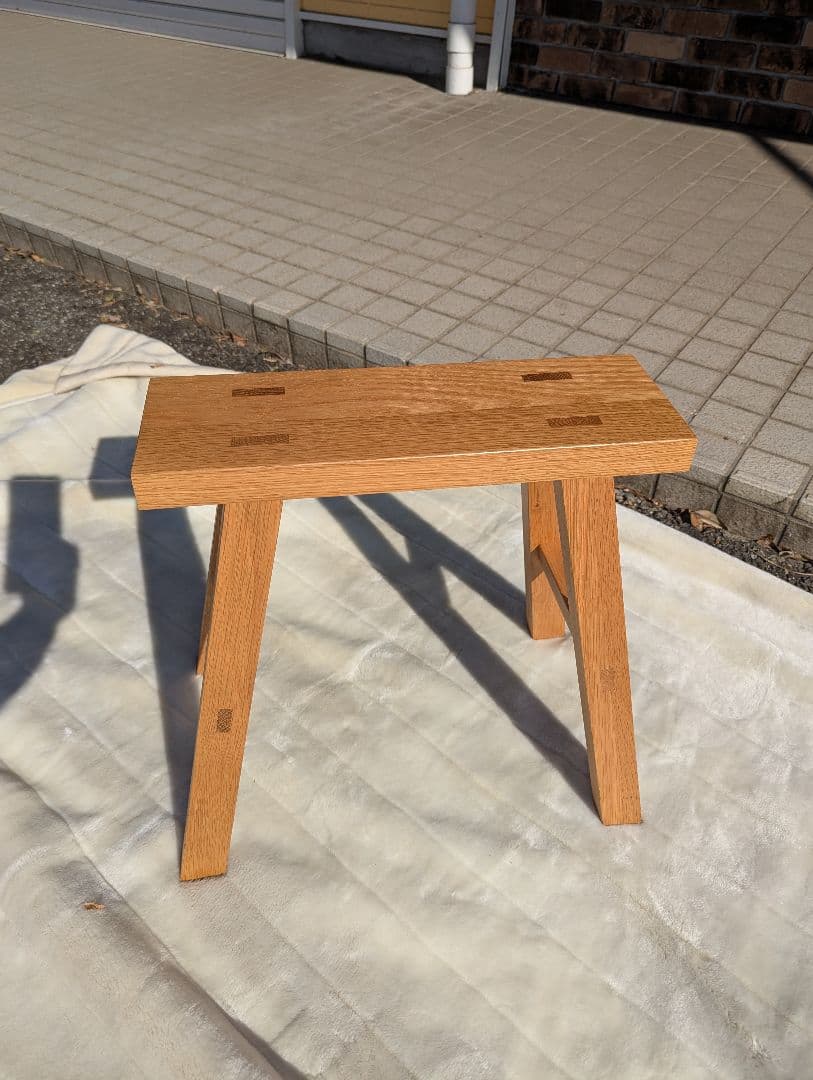 MUJI 無印良品 オーク材ベンチ 椅子 スツール 天然木 チェア