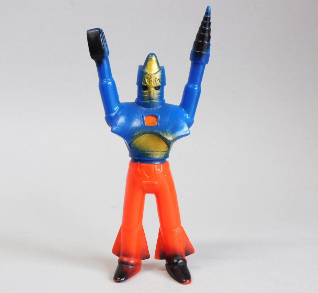 パチモン 無版権 当時物 パチ ゲッターロボ ゲッター２ ソフビ 未使用