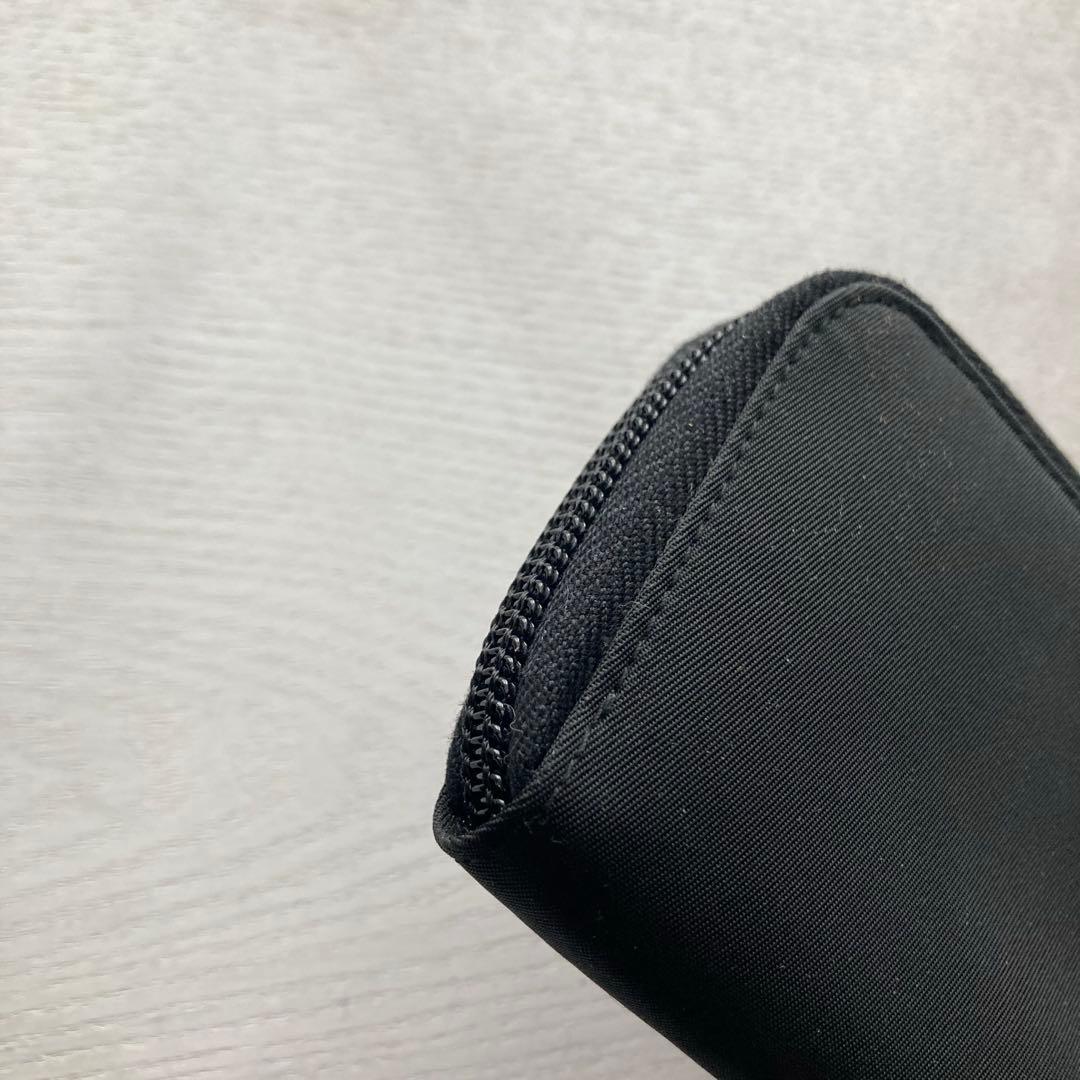 ＊Ｎ＊PRADA プラダ ナイロン ラウンドファスナー ケース