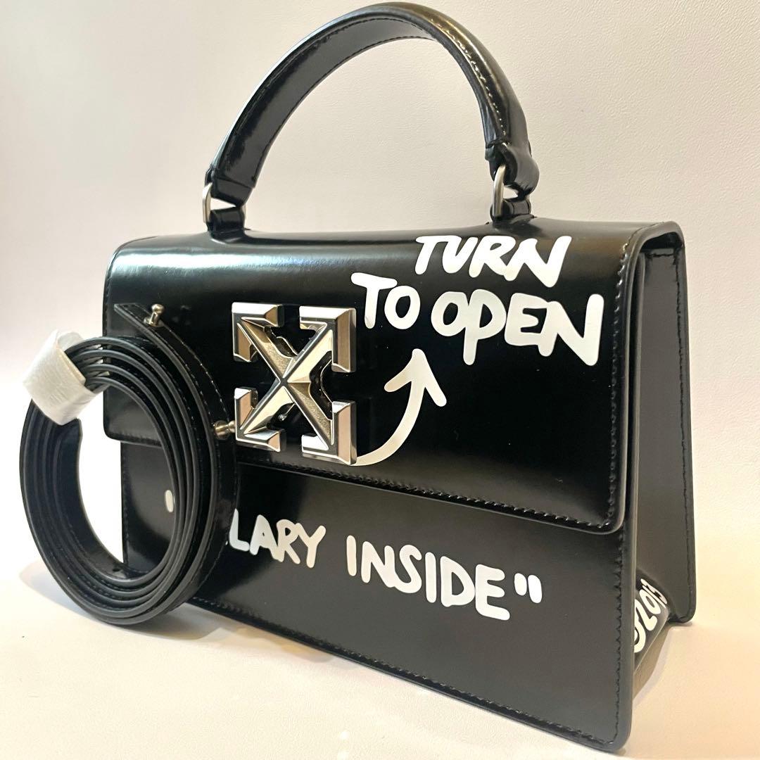 新品未使用✨オフホワイト ジットニー 1.4 2way ショルダー ハンド 黒