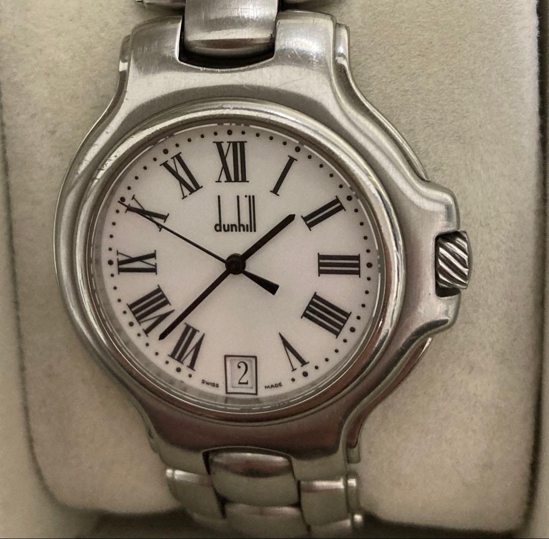 f*8様 良品　dunhill ダンヒル　ロンディニウム　クォーツ　ラージサイズ