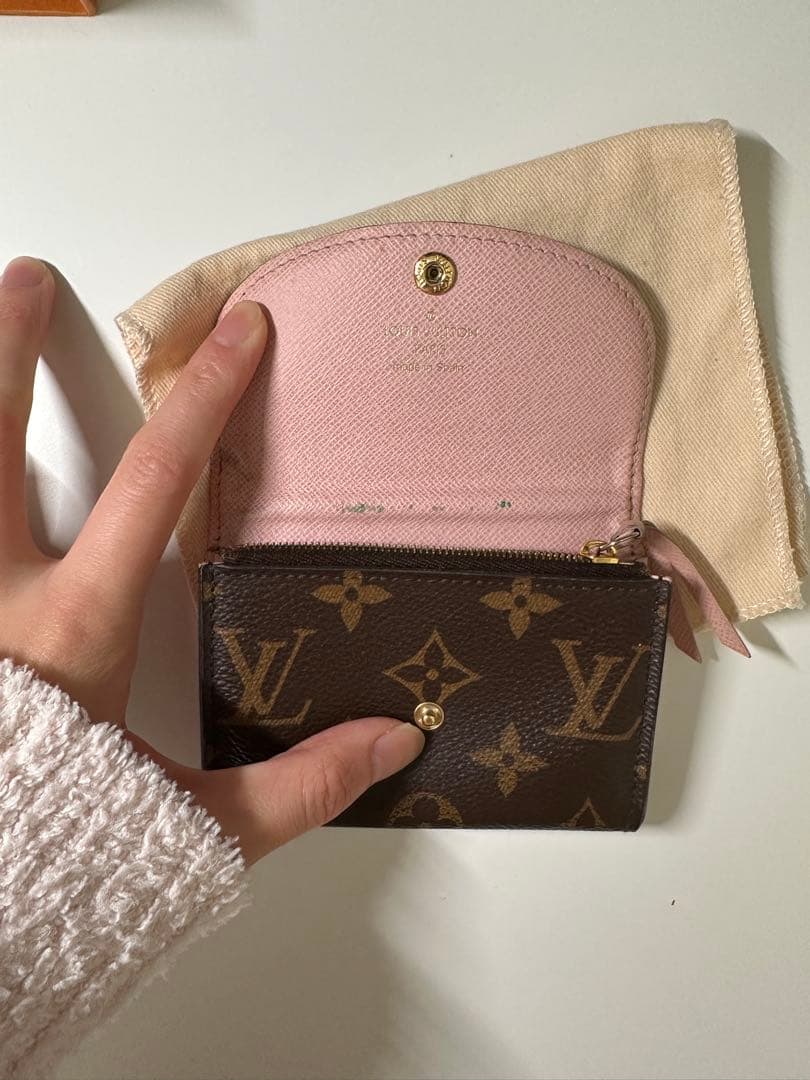 LOUIS VUITTON ケース ブラウン/ピンク