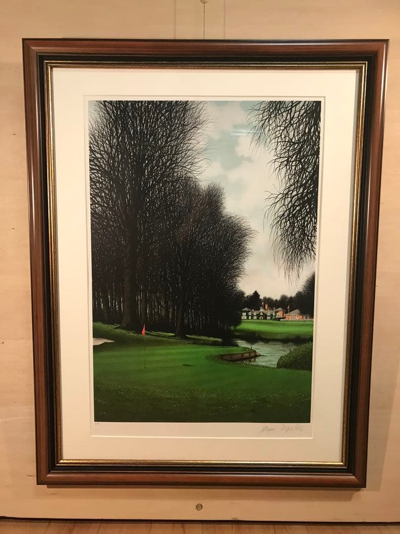 ロビーさま専用デペルト「ゴルフ場・リッチフィールドゴルフクラブ」リトグラフ２作品