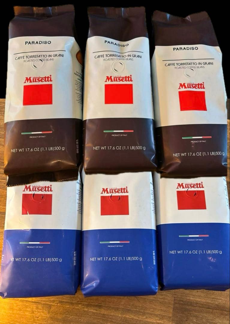 ムセッティ2種❣️コーヒー豆500g×6袋