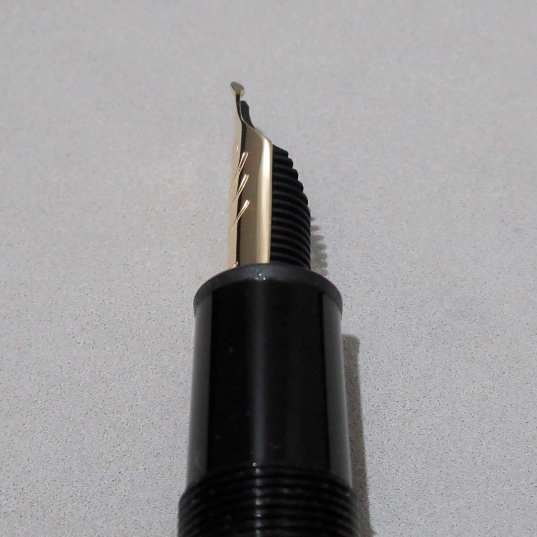 モンブラン 万年筆 146 カリグラフィー カーブドニブ ゴールド 130205