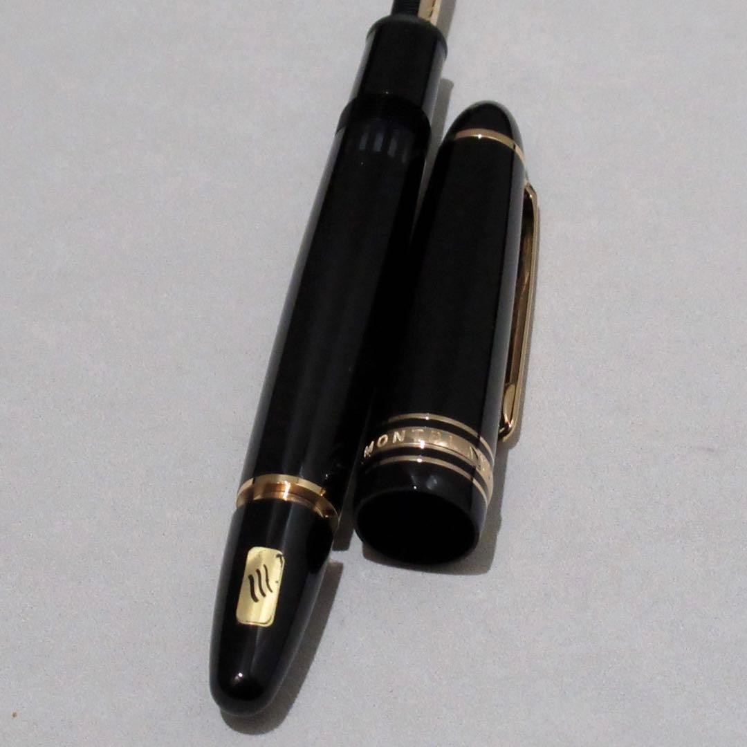 モンブラン 万年筆 146 カリグラフィー カーブドニブ ゴールド 130205