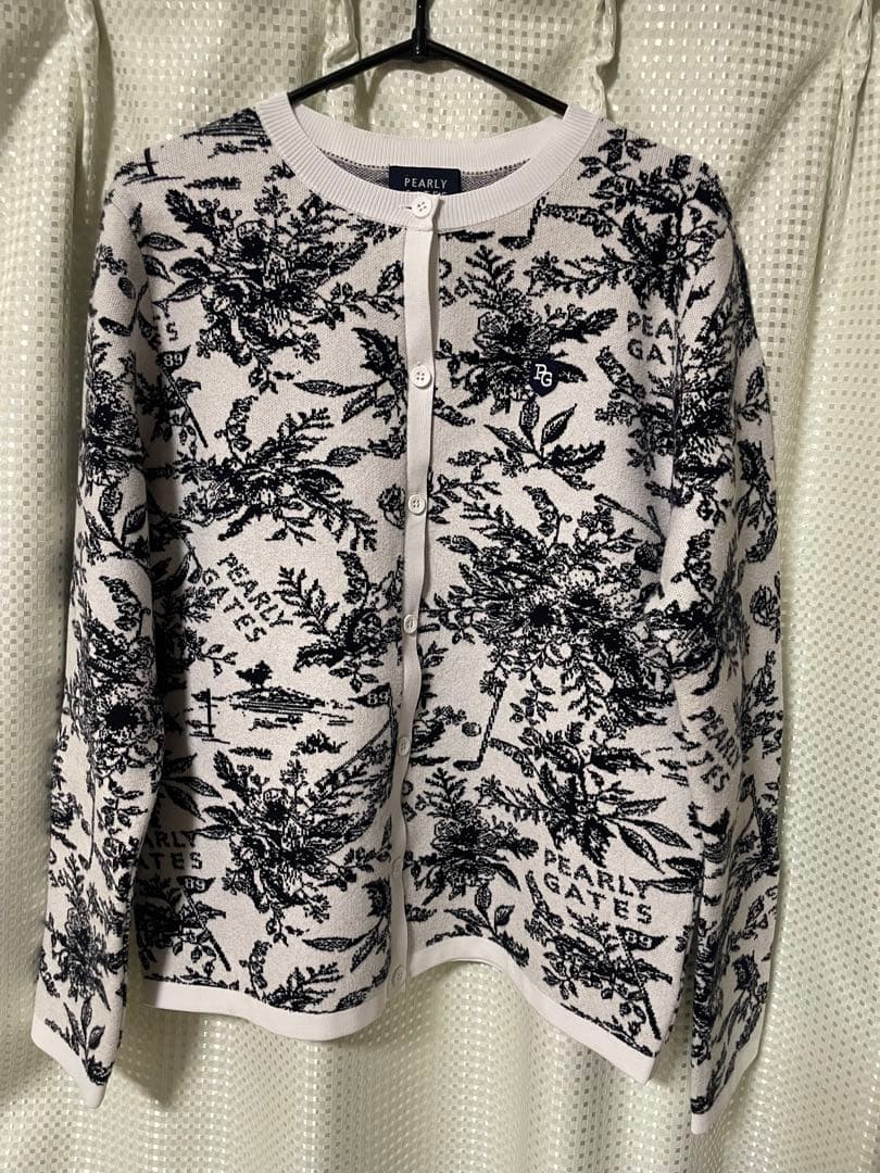 PEARLY GATES 花柄セーター サイズ1