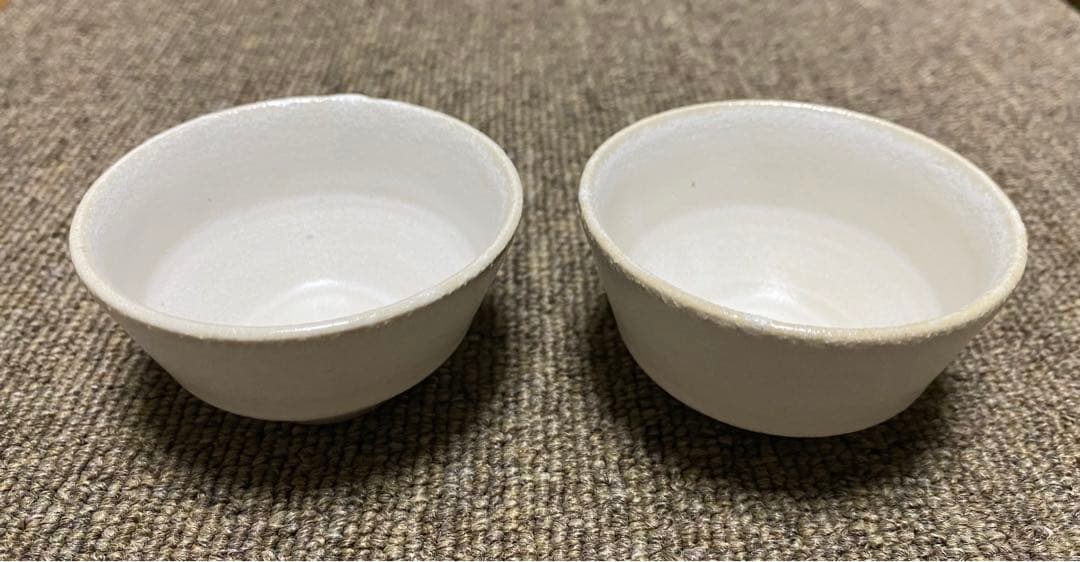 YALI  入れ子茶器 チタン白釉 （紫香xkiwaha)