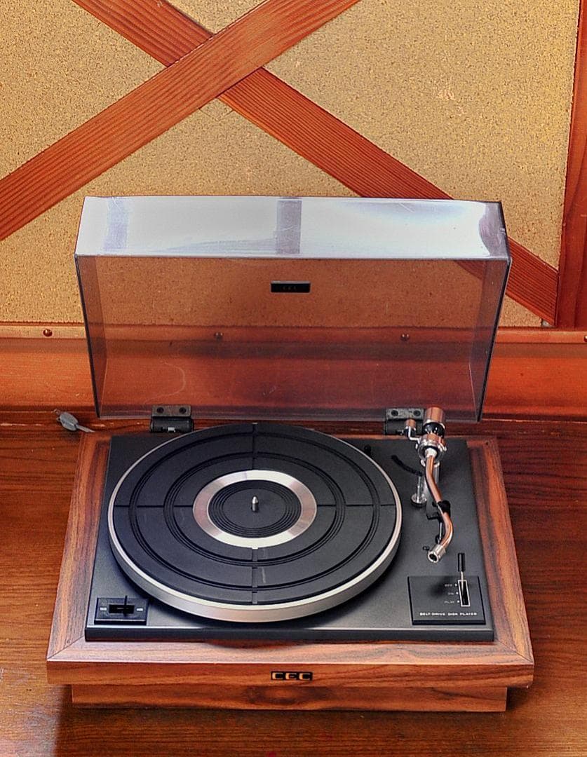 ★ CEC ベルトドライブ プレーヤー BD-3000　70年代ビンテージもの♪