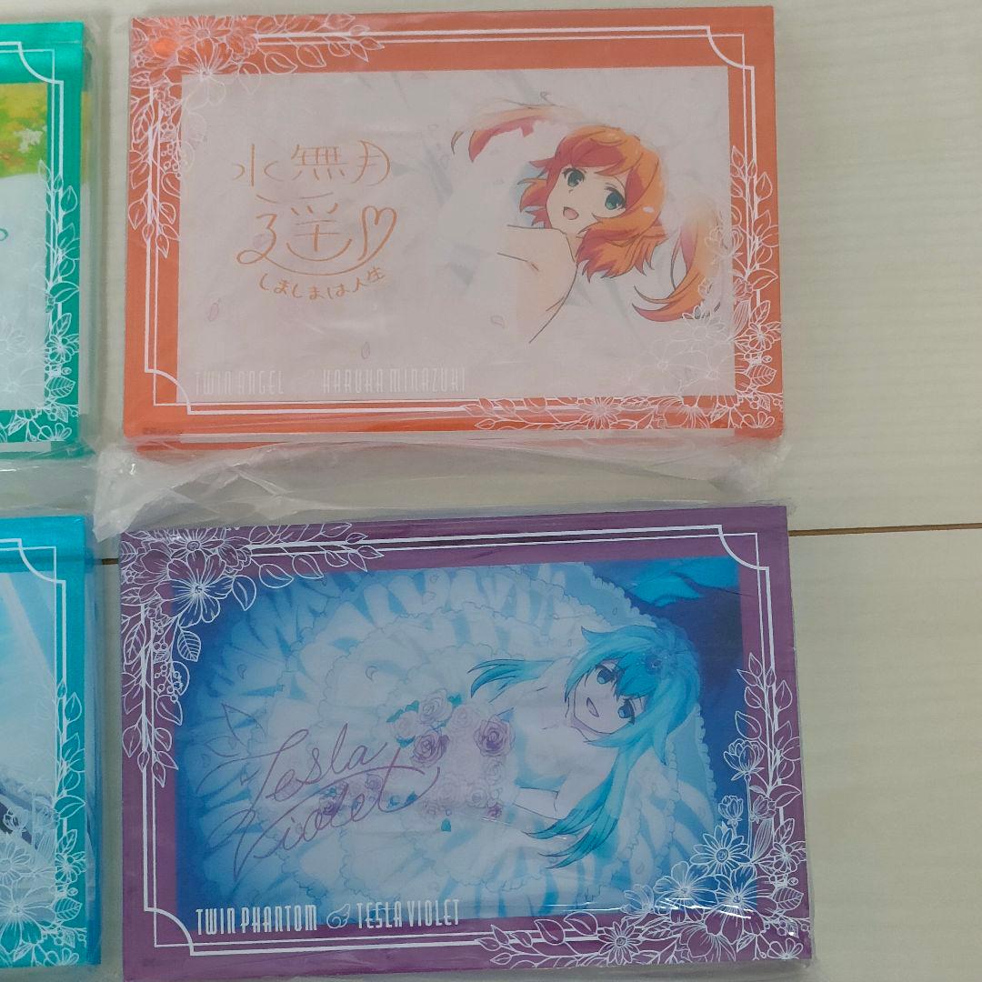 【未開封】ツインエンジェル　あつあつアクリルブロック　4点セット