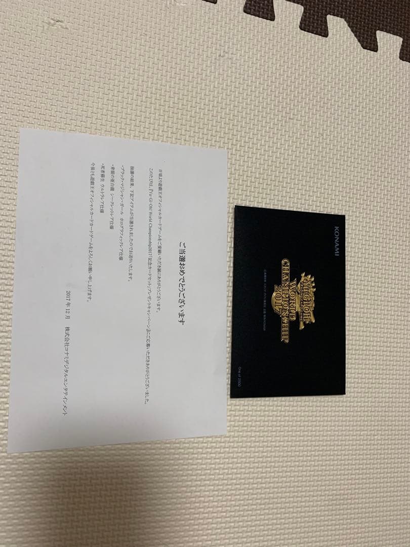 遊戯王OCG wcs 2017記念カードセット