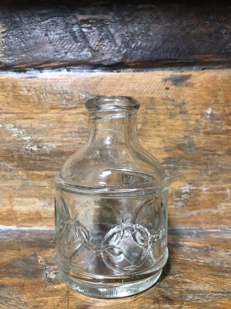 ガラス瓶　レトロ