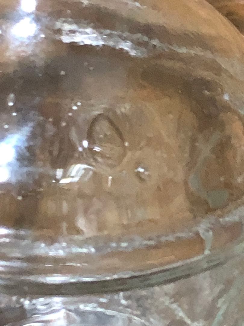 ガラス瓶　レトロ