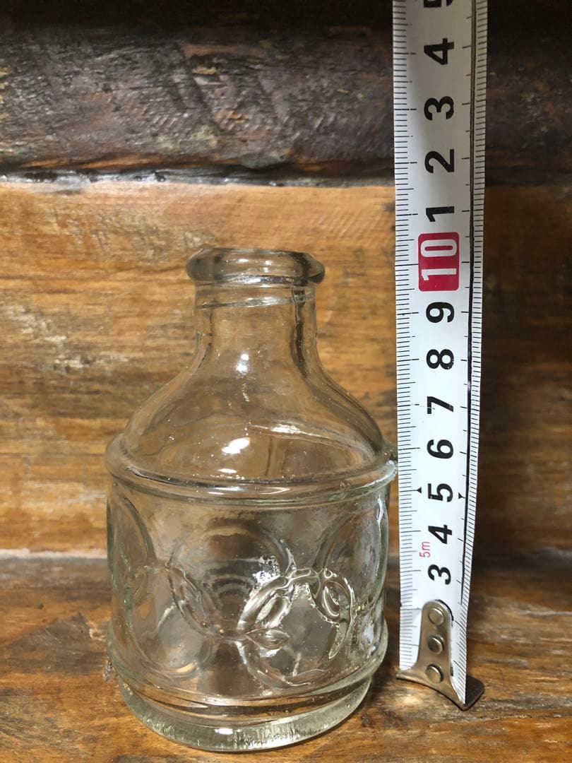 ガラス瓶　レトロ