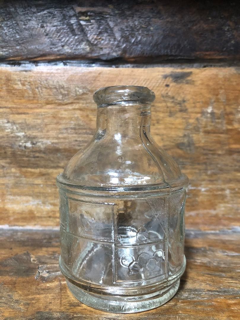 ガラス瓶　レトロ