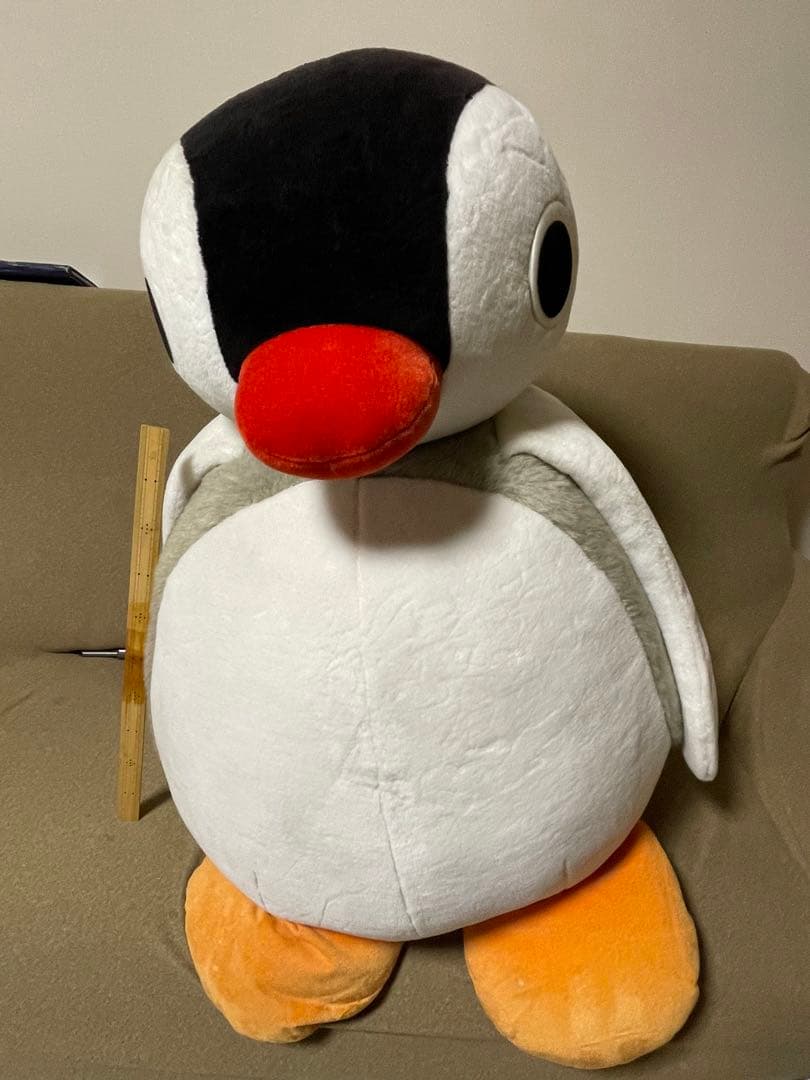 【デカすぎ！！】ピングー　めちゃデカ　特大ぬいぐるみ