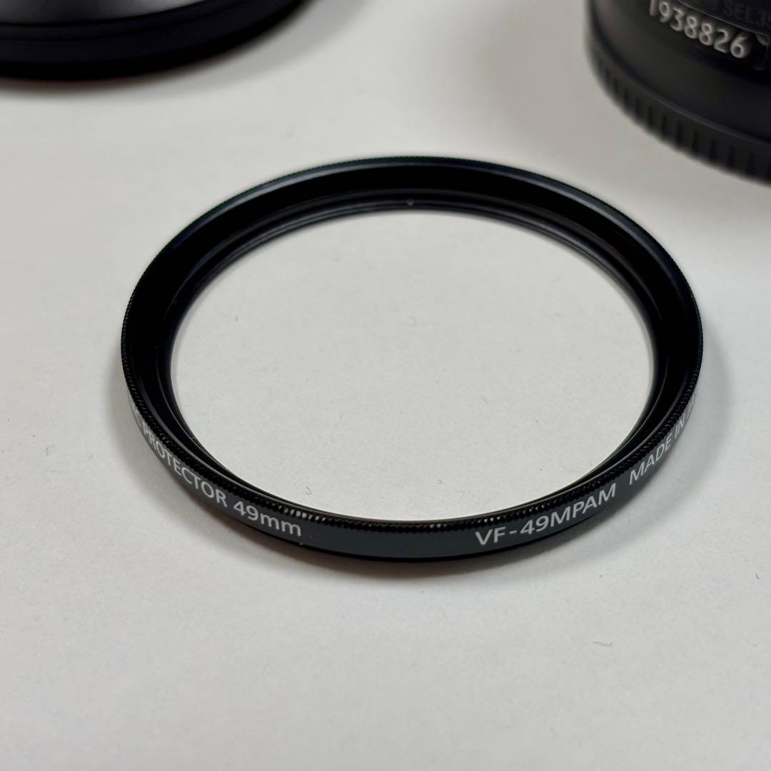SONY SEL35F28Z レンズフィルター付き