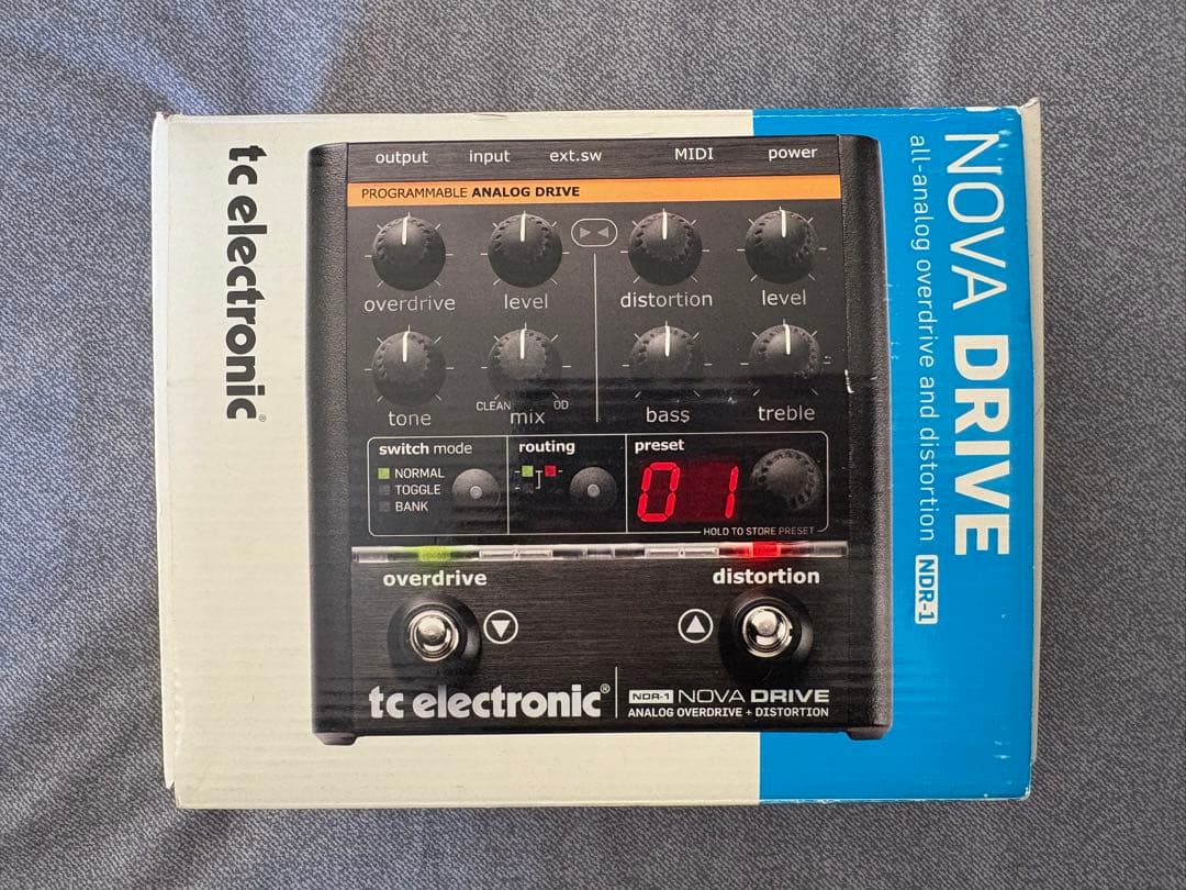 ギター tc electronic NOVA DRIVE NDR-1