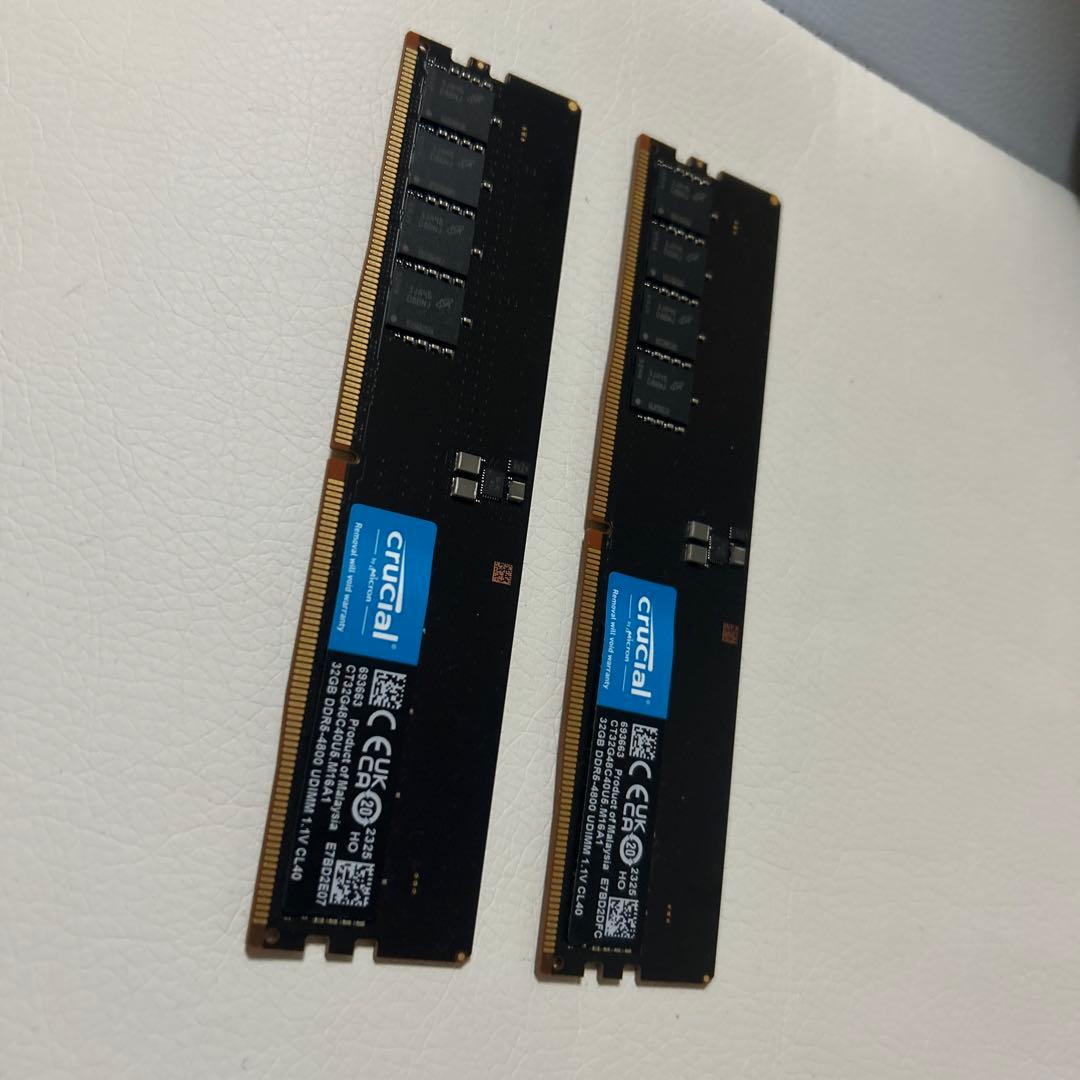 Crucial DDR5 4800 32×2 64GB