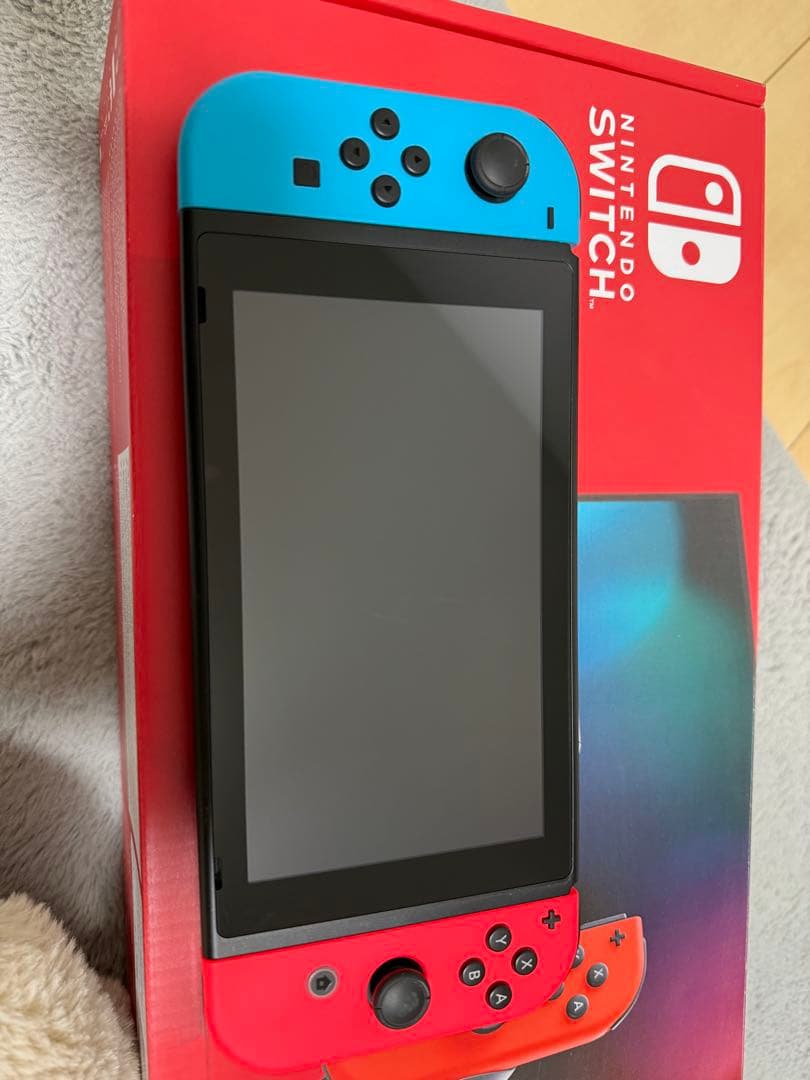 Switch 本体美品完品セット　バッテリー強化版　 付属品完品　任天堂スイッチ