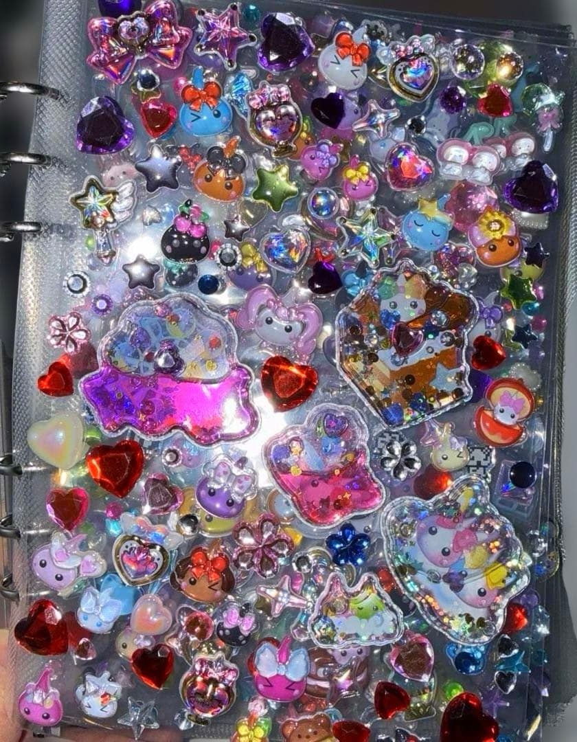 正規品のみ‪‪❤︎‬A5キラキラデカシール帳完成品‪‪❤︎‬