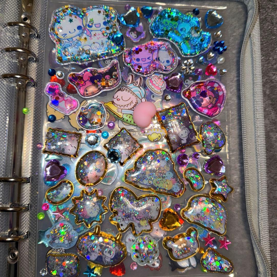 正規品のみ‪‪❤︎‬A5キラキラデカシール帳完成品‪‪❤︎‬