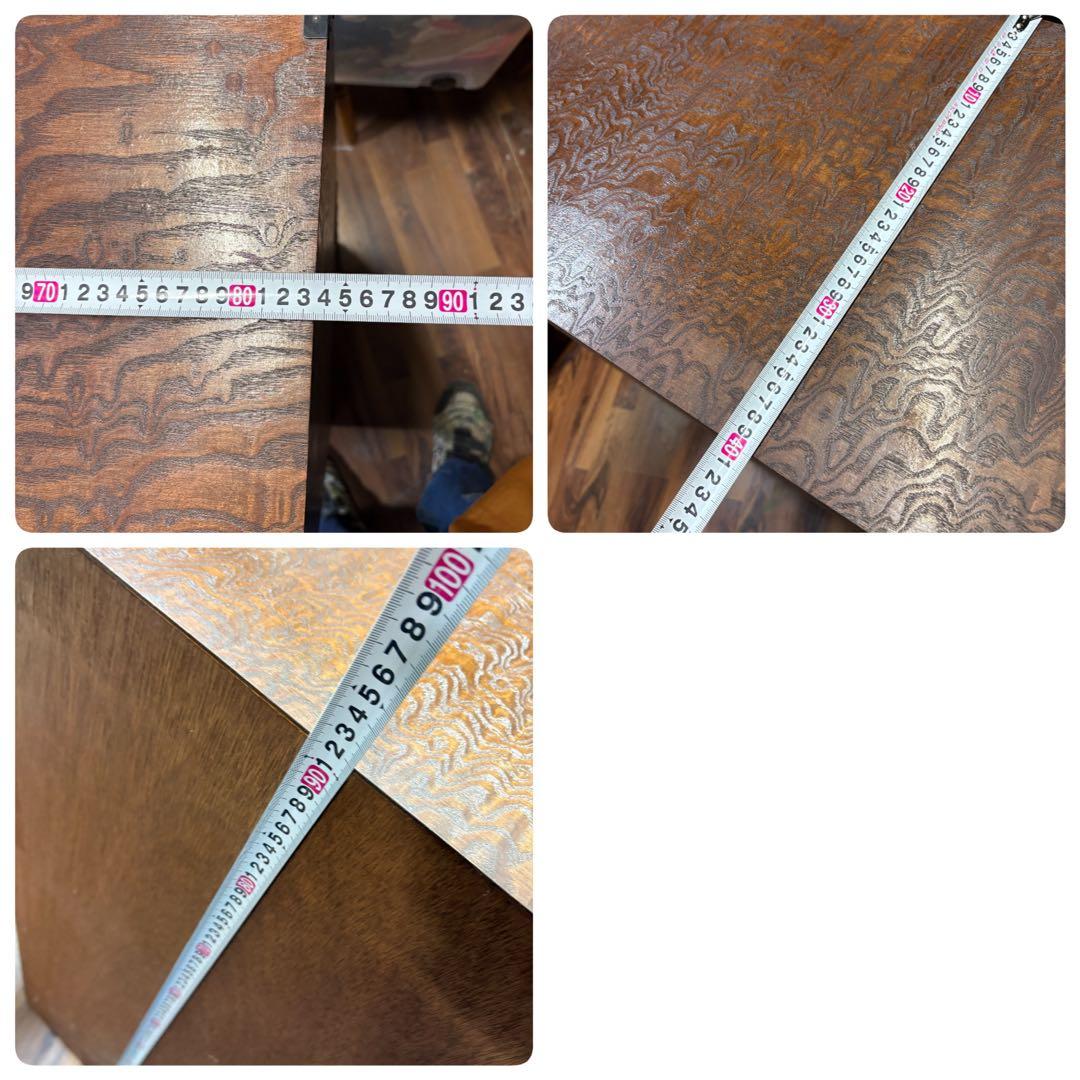 H92cm×W84cm◆組子細工　飾り棚　◆収納棚 茶箪笥 和箪笥　欅