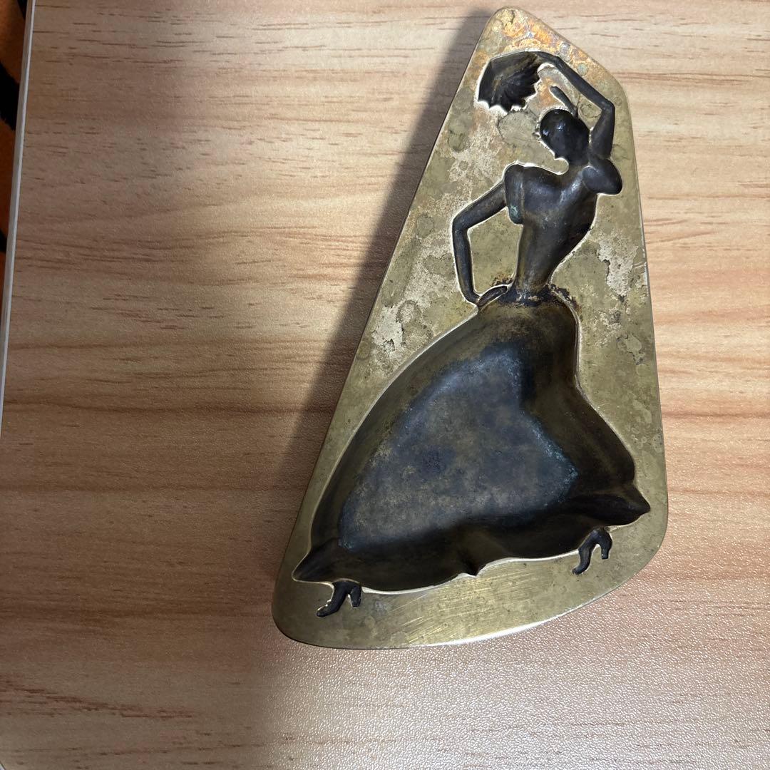 ジタン ヴィンテージ真鍮製灰皿