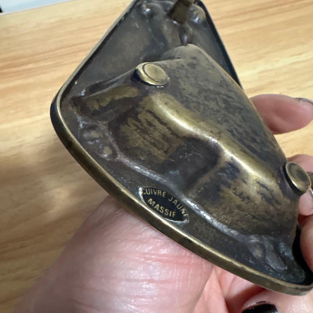 ジタン ヴィンテージ真鍮製灰皿