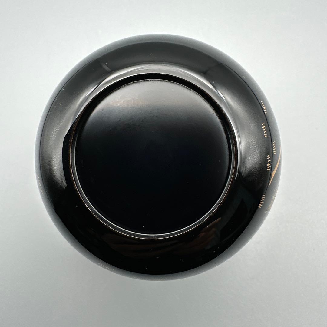 茶道具　棗　清水宗水　若松蒔絵