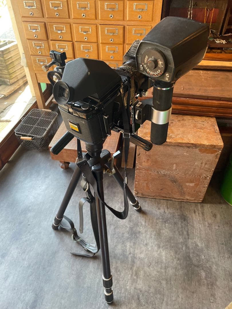 Mamiya RB67 広角、望遠、接写アタッチメント、ストロボ他セット