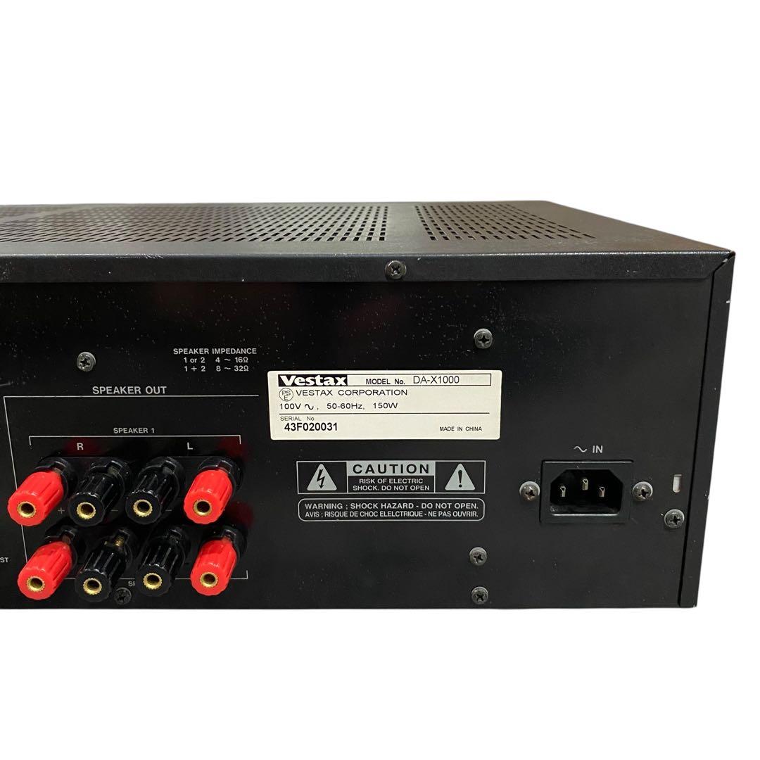 【希少品】Vestax DJアンプ　DA-X1000 システムコントローラ