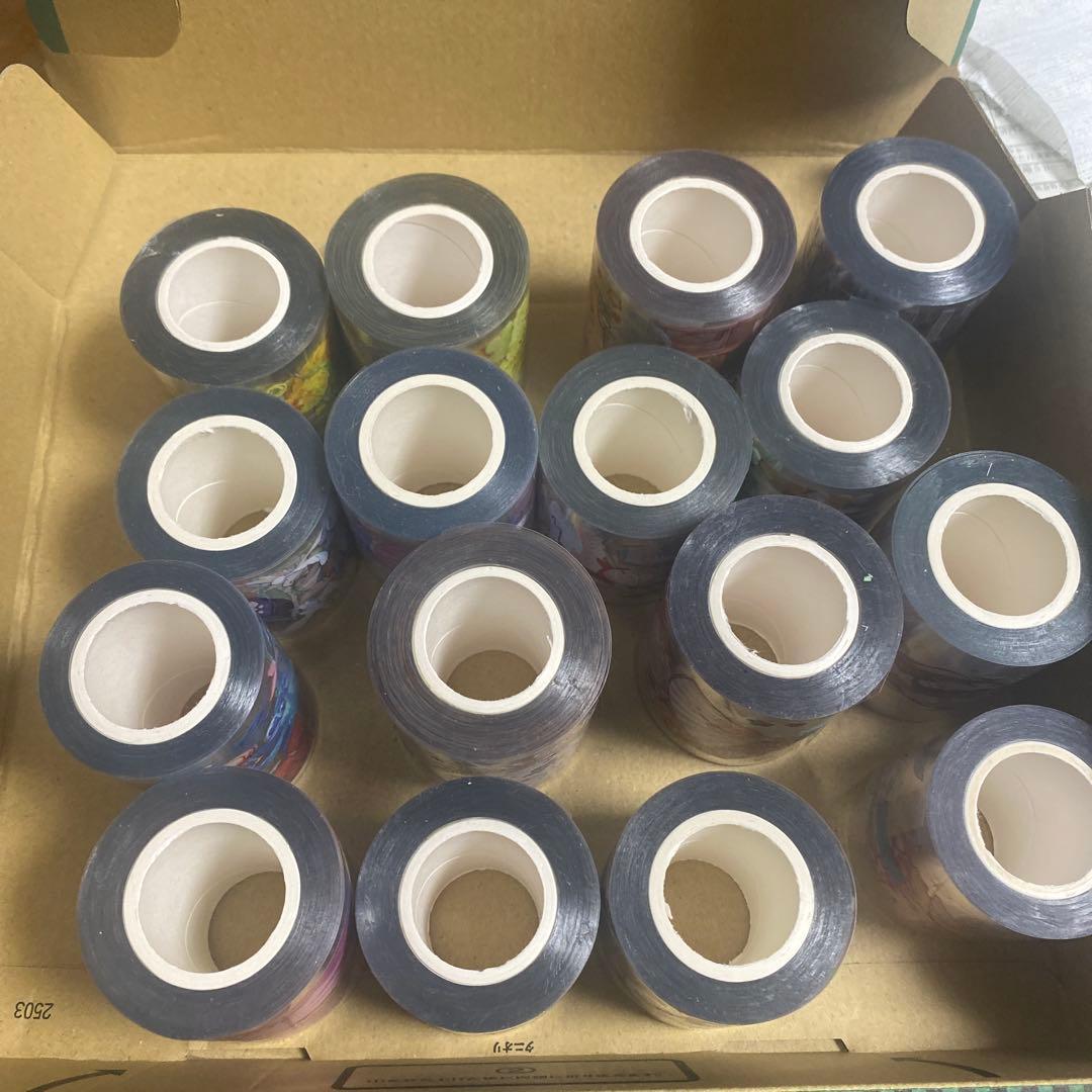 マスキングテープ 人物マステ 中古セット PET まと