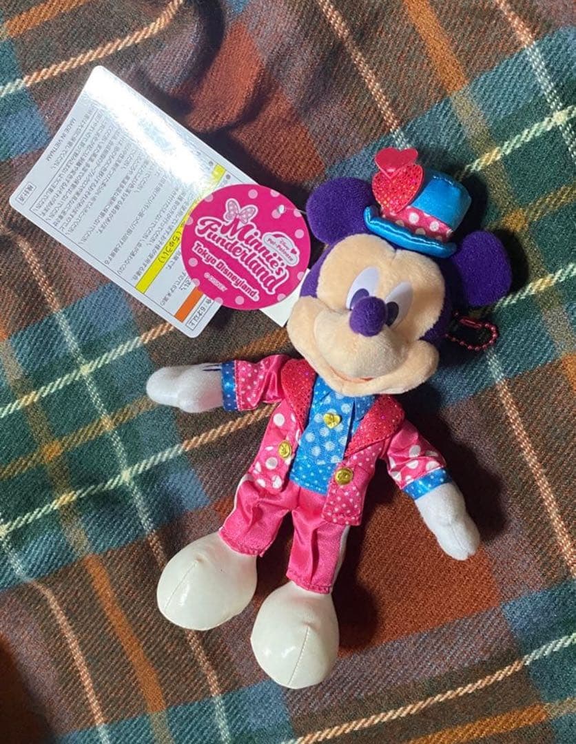【新品タグ付き】ミニーのファンダーランド　ミッキー　ぬいぐるみバッジ　2024