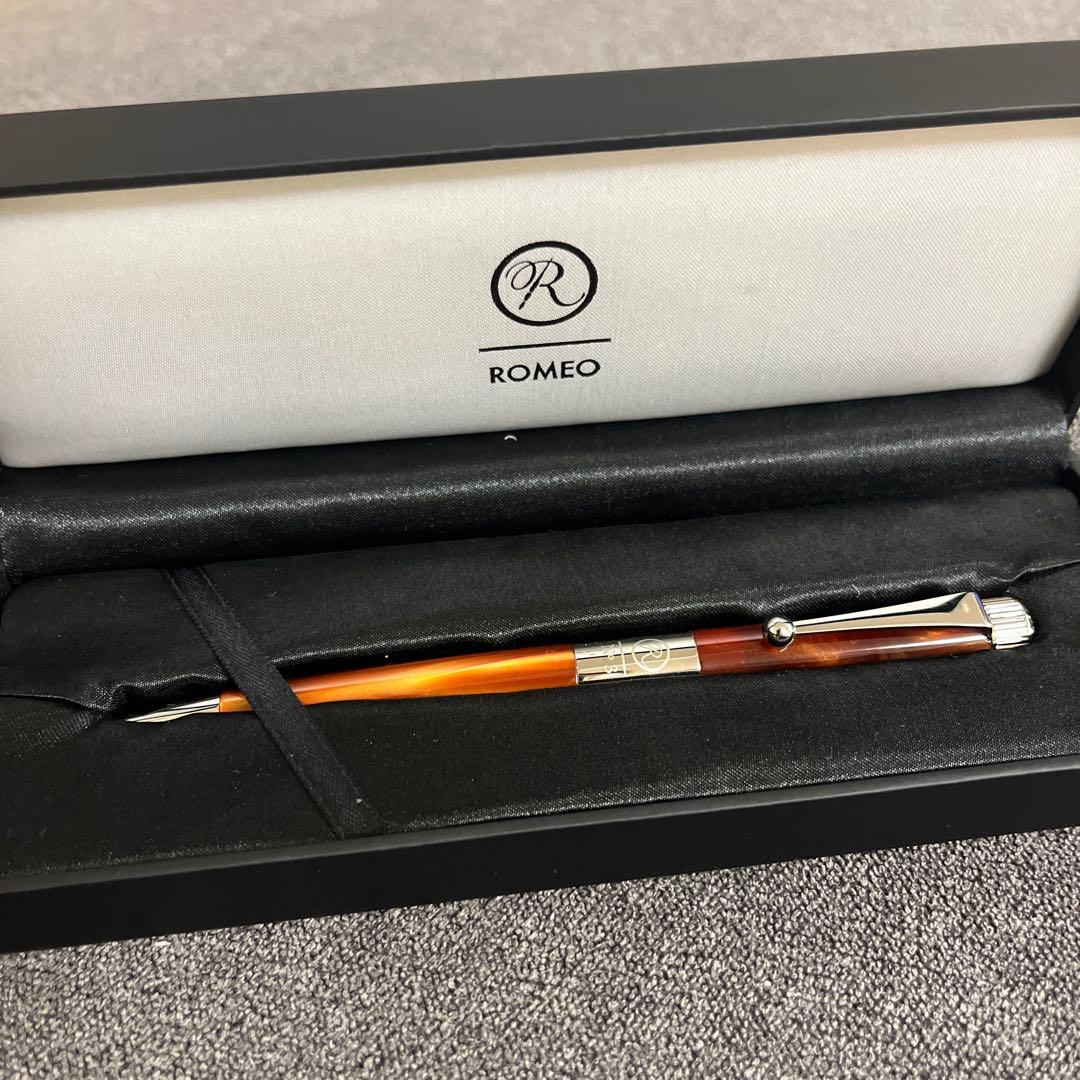 ROMEO No3 ボールペン オレンジ　新品未使用