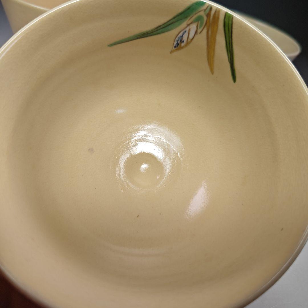 イ905 茶碗『臥竜山 横萩一光造』『仁清　花暦十二ヶ月銘碗数茶碗　10客共箱』