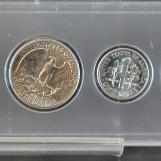 アメリカ6種 旧硬貨 ケース付