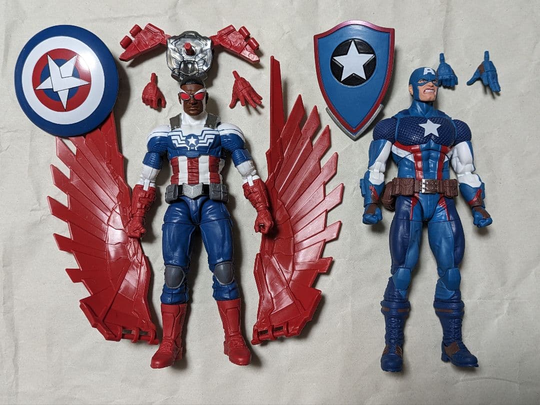 マーベルレジェンド・キャプテンアメリカ　2体セット